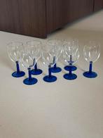 Arc France wijnglazen 8 stuks vintage, Ophalen of Verzenden, Zo goed als nieuw, Overige typen