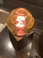 Kerst gouden bol lamp kubus Philips vintage retro!, Huis en Inrichting, Lampen | Tafellampen, Ophalen of Verzenden, Zo goed als nieuw
