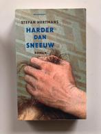 Stefan Hertmans: Harder dan sneeuw, Boeken, Ophalen of Verzenden, Zo goed als nieuw