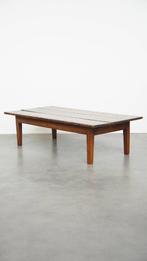 Grote antieke salontafel van kastanjehout uit begin 19e eeuw, Antiek en Kunst, Ophalen