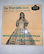 La traviata ( verdi ) renata tebaldi & gianni poggi vinyl, Klassiek, 7 inch, Single, Ophalen of Verzenden