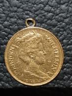 Gouden vijfje hanger 1912, Postzegels en Munten, Munten | Nederland, Ophalen of Verzenden, Losse munt, Goud