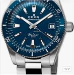 Edox Sky Diver 38mm, automatic, Overige merken, Staal, Staal, Polshorloge