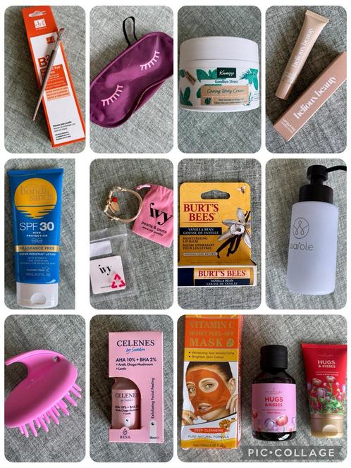 Cosmetica beauty pakket bondi sands parfum proefjes en meer, Sieraden, Tassen en Uiterlijk, Uiterlijk | Cosmetica en Make-up, Nieuw