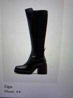 Lange laarzen met hak van Zign maat 44, Kleding | Dames, Schoenen, Ophalen, Hoge laarzen, Zwart, Zo goed als nieuw