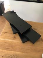 Zwarte blinde wandplanken, Huis en Inrichting, Woonaccessoires | Wandplanken en Boekenplanken, Ophalen, Zo goed als nieuw