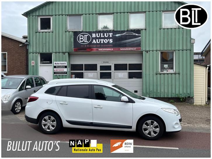 Renault Mégane 1.5 dCi Expression GRIJS KENTEKEN* N.A.P., Auto's, Bestelauto's, Bedrijf, Te koop, ABS, Airbags, Airconditioning