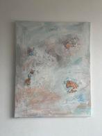 Abstract,chic,bladbrons,japandi 2 luik schildrijen, Antiek en Kunst, Ophalen of Verzenden