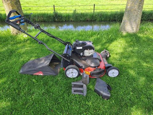 Toro dual force twin blade grasmaaier., Tuin en Terras, Grasmaaiers, Gebruikt, Benzine-grasmaaier, 50 cm of meer, Cirkelmaaier