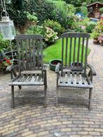houten tuinstoelen, Tuin en Terras, Ophalen of Verzenden, Gebruikt, Hout, Inklapbaar