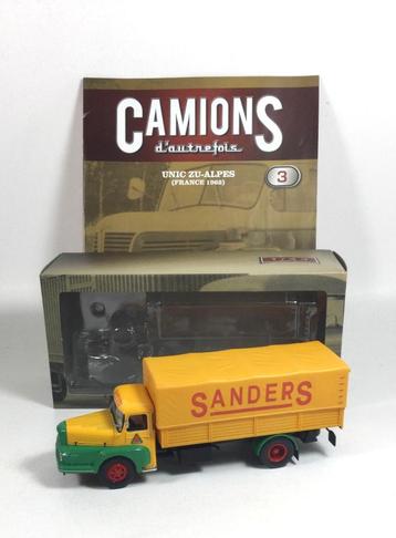Ixo 1:43 Unic ZU Alpes (1962) Truck 'Sanders' NIEUW beschikbaar voor biedingen