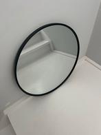 Ovale Spiegel met Zwarte Rand, Ophalen, Minder dan 50 cm, Zo goed als nieuw, Minder dan 100 cm