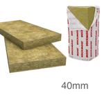 1 pak rockwool 40mm - 12 platen, Doe-het-zelf en Verbouw, Isolatie en Afdichting, Ophalen, 4 tot 8 cm, Nieuw, Steenwol
