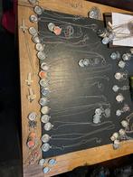 70+ zilveren kettingen met munt incl. Sieradendoos, Ophalen of Verzenden, Zo goed als nieuw, Zilver