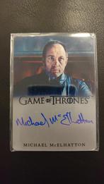 GOT Michael McElhattan / Roose Bolton Metal Autograph card, Verzenden, Zo goed als nieuw
