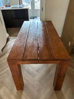 Moois houten eettafel, Huis en Inrichting, Tafels | Eettafels, Ophalen, Gebruikt, 50 tot 100 cm, 150 tot 200 cm