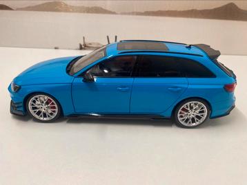 1:18 KILOworks Audi RS4 Darwin PRO  ( Blauw)   beschikbaar voor biedingen