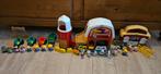 Little People boerderij en paardenstal en tractoren, Ophalen, Zo goed als nieuw, Speelset