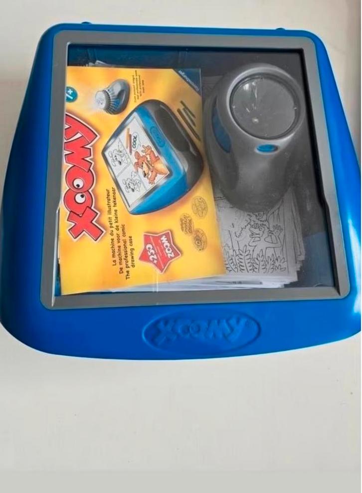 Xoomy Tekenmachine - Complete Set in Goede Staat, Kinderen en Baby's, Speelgoed | Educatief en Creatief, Gebruikt, Knutselen, Met licht