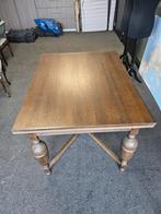Houten Eetkamertafel uitschuifbaar blad, Antiek en Kunst, Ophalen