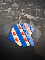 Sleutelhanger -Friese vlag, Provincie of Pompeblêd, Verzenden, Overige materialen, Nederland