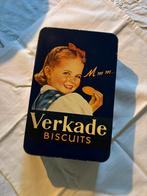 Verkade blik begin jaren ‘60., Verzamelen, Blikken, Ophalen of Verzenden, Zo goed als nieuw, Koek(jes), Verkade