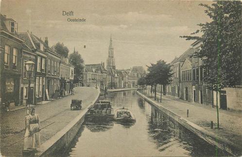 (701-123-013) Delft Oosteinde, Verzamelen, Ansichtkaarten | Nederland, Zuid-Holland, Verzenden