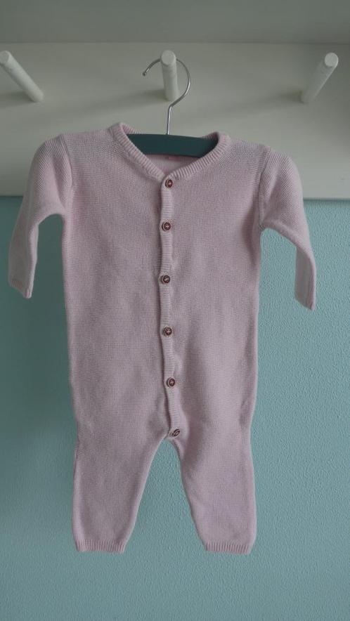 Gebreid boxpakje roze maat 56, Kinderen en Baby's, Babykleding | Maat 56, Zo goed als nieuw, Meisje, Pakje, Ophalen of Verzenden