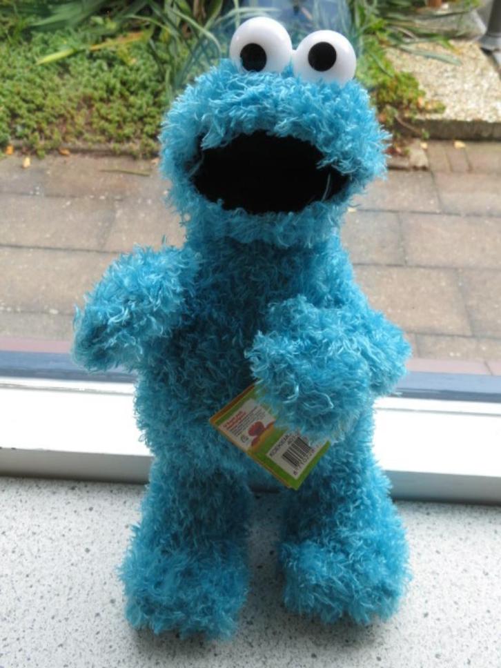 Sesamstraat Koekiemonster Sesame Workshop Rubo Toys 2005, Kinderen en Baby's, Speelgoed | Knuffels en Pluche, Nieuw, Overige typen