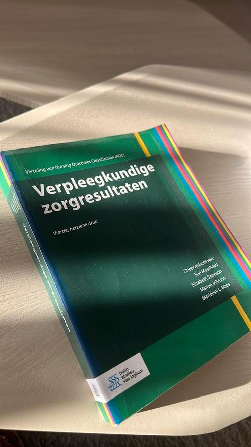 Sue Moorhead - Verpleegkundige zorgresultaten, Boeken, Studieboeken en Cursussen, Zo goed als nieuw, HBO, Beta, Ophalen of Verzenden