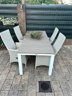 Mooie buiten  tafel, Huis en Inrichting, Tafels | Eettafels, Gebruikt, 200 cm of meer, Ophalen of Verzenden, Vijf personen of meer