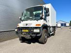 Unimog Mercedes-Benz UNIMOG U400 Laadbak Laadklep Ai, Auto's, Automaat, Leder en Stof, Wit, Bedrijf