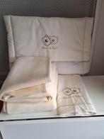 Set kinderbeddengoed met twee dekens, Jongetje of Meisje, Beige, Ophalen of Verzenden, Deken of Dekbed
