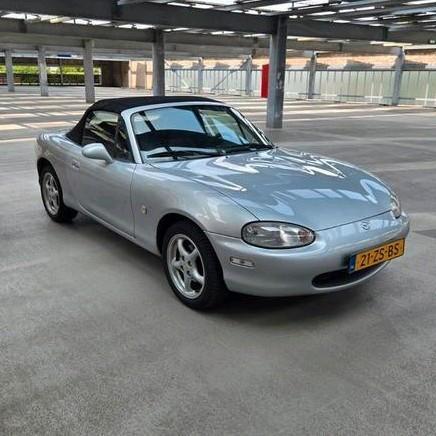 Mazda MX-5 1.8 I 1999 | Roestvrij | Nieuwe koppeling + APK!, Auto's, Mazda, Bedrijf, MX-5, ABS, Airbags, Bluetooth, Boordcomputer