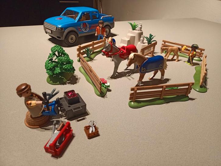 Playmobil Country Set met Truck & Paard, Kinderen en Baby's, Speelgoed | Playmobil, Zo goed als nieuw, Complete set, Ophalen of Verzenden