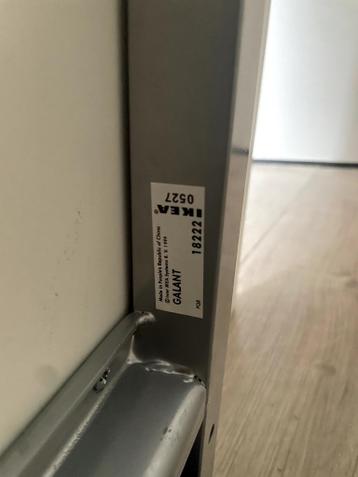 IKEA Galant Bureau (160 x 80 cm) – In Hoogte Verstelbaar - afbeelding 4