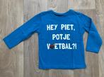 Sinterklaas shirtje maat: 92/98 Voor een echte voetbalfan, Kinderen en Baby's, Kinderkleding | Maat 92, Gebruikt, Jongen of Meisje