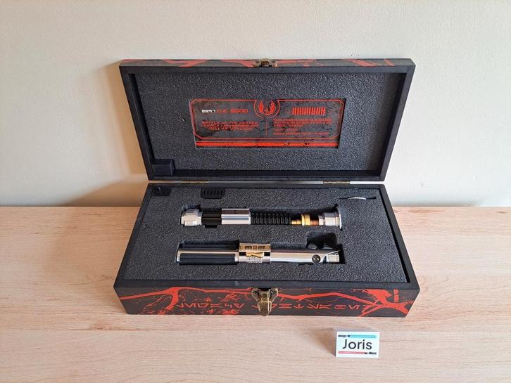 Lightsaber verzameling Disney Legacy/Hasbro The black Series, Verzamelen, Star Wars, Zo goed als nieuw, Replica, Ophalen