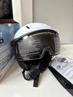 Crivit Witte ski- en snowboardhelm met vizier S/M, Overige merken, Overige typen, Ophalen of Verzenden, Zo goed als nieuw