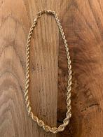 Double gouden ketting 100% origineel, Ophalen of Verzenden, Zo goed als nieuw, Goud, Goud