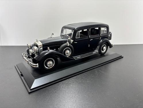 Horch 851 Pullman zwart 1935  1:18, Hobby en Vrije tijd, Modelauto's | 1:18, Zo goed als nieuw, Auto, Overige merken, Ophalen of Verzenden