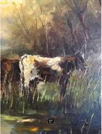 J. Bevort koeien schilderij, Antiek en Kunst, Kunst | Schilderijen | Klassiek, Ophalen