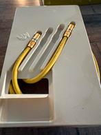 Subwoofer kabel 2 x 3 meter, Ophalen of Verzenden, Zo goed als nieuw, Interlink-kabel