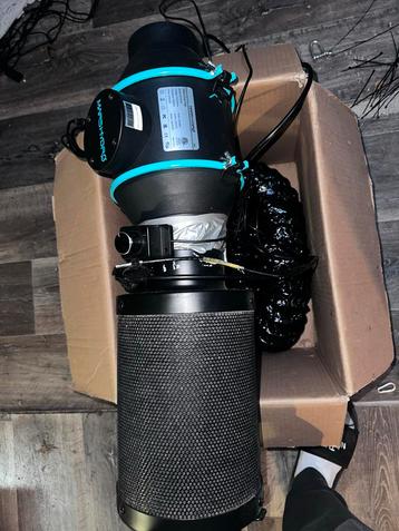 Mars Hydro iFresh Buisventilator 10cm + Filter (Gebruikt) beschikbaar voor biedingen