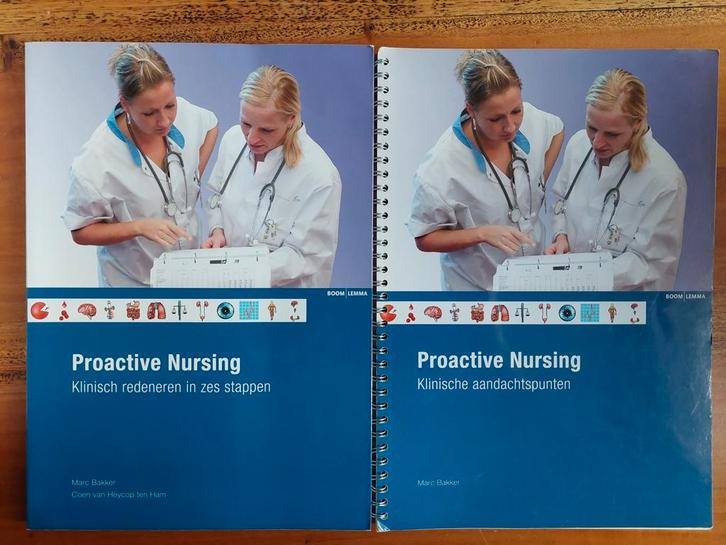 Proactive Nursing, Boeken, Studieboeken en Cursussen, Zo goed als nieuw, HBO, Beta, Ophalen of Verzenden