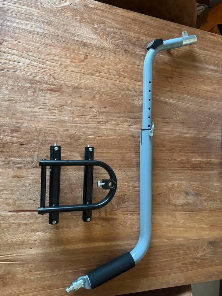 Trekstang + 2 stuks britchlite tbv doggyride novel, Fietsen en Brommers, Fietsaccessoires | Overige Fietsaccessoires, Zo goed als nieuw