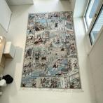 Perzisch Tabriz tapijt Iran beeld motieven 140x228cm, Ophalen, Gebruikt, 100 tot 150 cm, Tabriz Iran