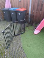 Opklapbaar hek met deurtje - dieren afscheiding, Dieren en Toebehoren, Ophalen, Gebruikt