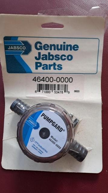 Jabsco toiletpomp fijn filter Inline 19mm-3/4" slang-slang  beschikbaar voor biedingen