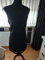 Zeer mooi zwart jurkje cream nieuwstaat, Maat 38/40 (M), Zwart, Cream, Ophalen of Verzenden